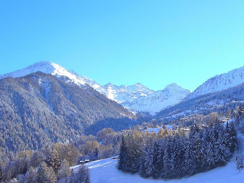 Аренда на лыжном курорте Chalet Michelle - La Tzoumaz - зимой под открытым небом