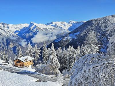 Аренда на лыжном курорте Chalet Chaud - La Tzoumaz - зимой под открытым небом