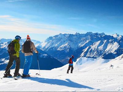 Vacances en montagne Chalet les Etoiles - La Tzoumaz - Extérieur hiver