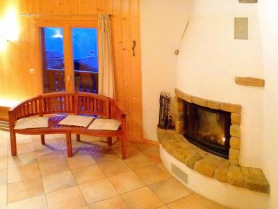 Rent in ski resort Chalet Maria - La Tzoumaz - Fireplace