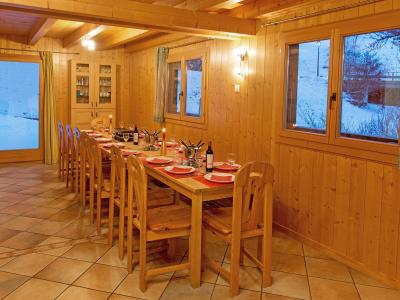 Location au ski Chalet Michelle - La Tzoumaz - Table