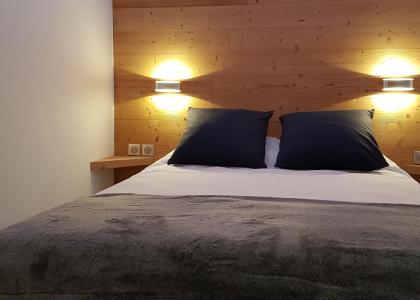 Аренда на лыжном курорте Résidence les Silènes - Le Collet d'Allevard - Двухспальная кровать