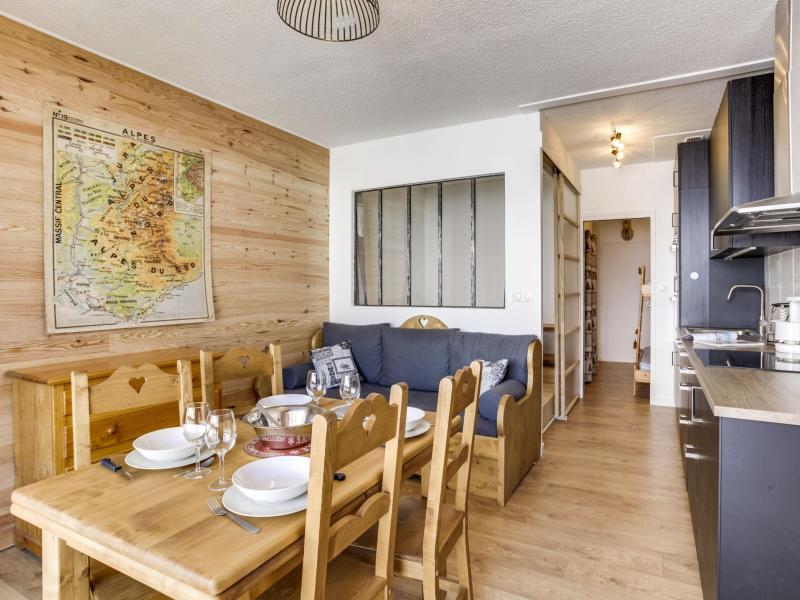 Ski verhuur Appartement 1 kamers 4 personen (2) - Apollo - Le Corbier - Woonkamer