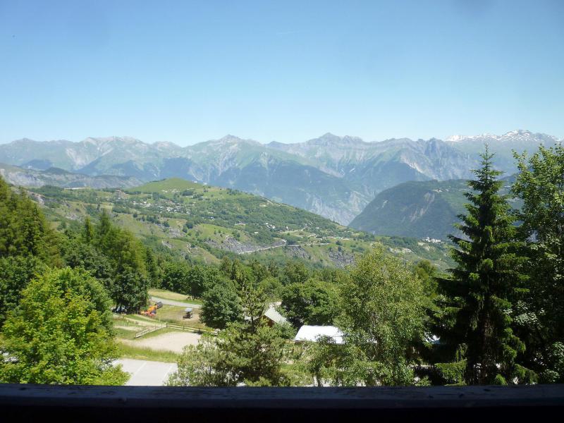 Rent in ski resort 1 room apartment 2 people (5) - Ariane - Le Corbier - Balcony