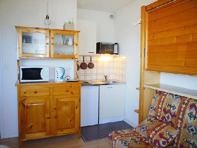 Rent in ski resort 1 room apartment 2 people (5) - Ariane - Le Corbier - Kitchenette
