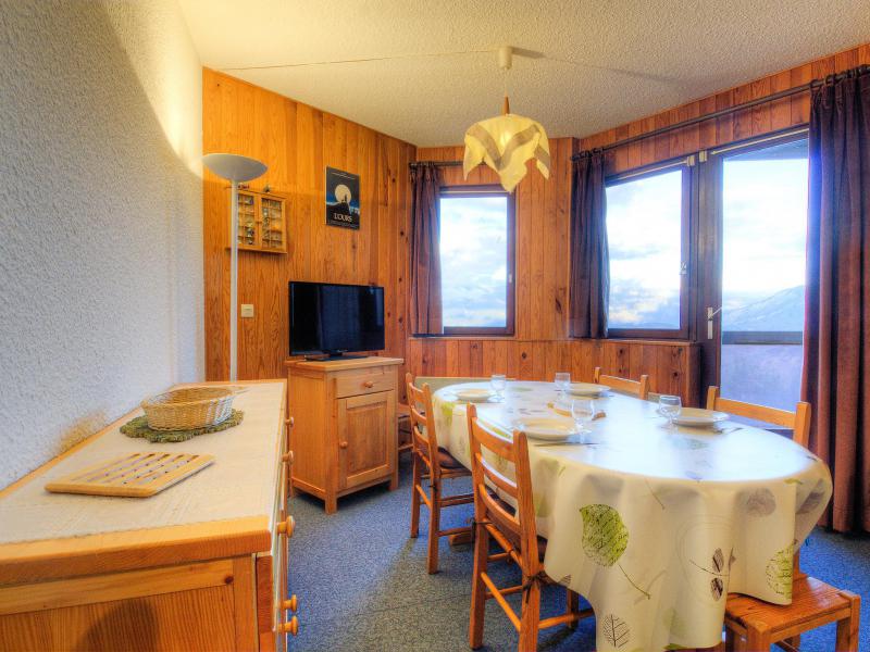 Ski verhuur Appartement 2 kamers 6 personen (3) - Ariane - Le Corbier - Woonkamer