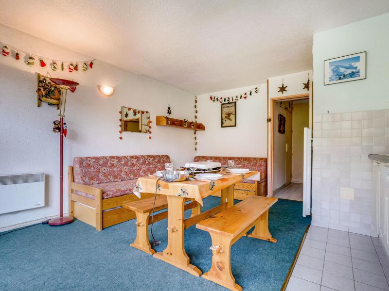 Rent in ski resort 2 room apartment 4 people (4) - Baikonour - Le Corbier - Living room