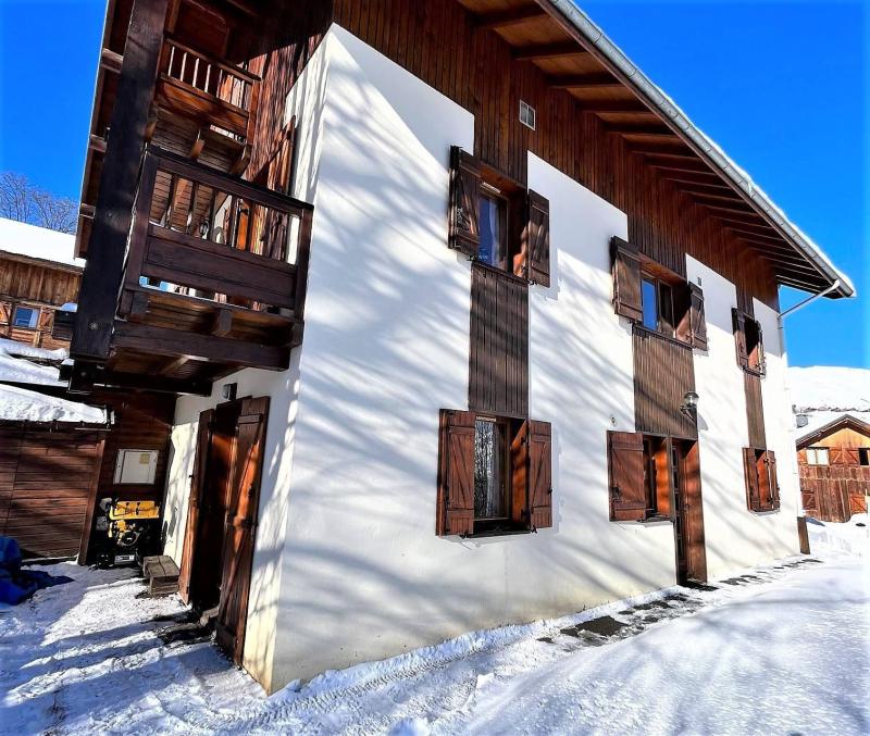 Wakacje w górach Apartament 3 pokojowy 4 osób - Chalet les Airelles - Le Corbier - Zima na zewnątrz