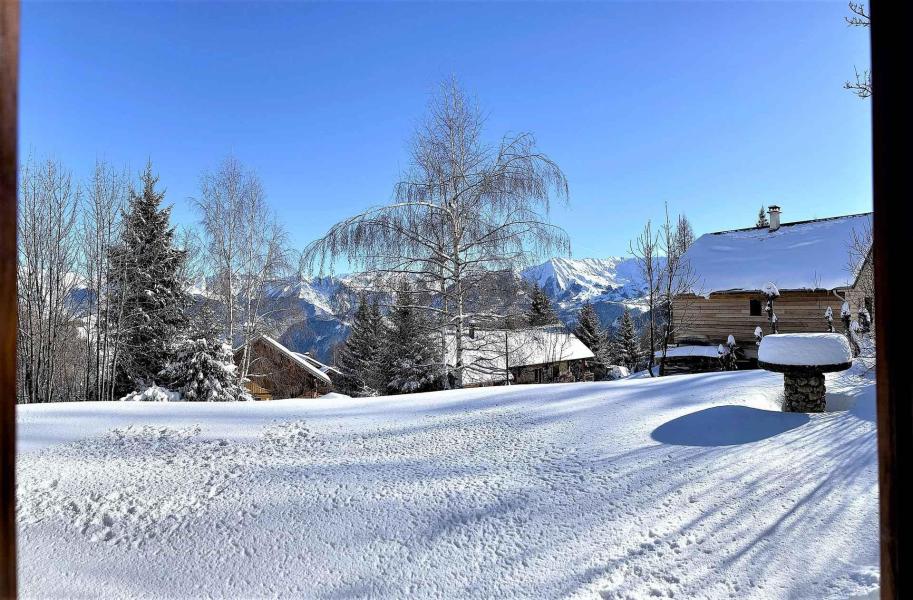 Vacances en montagne Appartement 3 pièces 4 personnes - Chalet les Airelles - Le Corbier - Extérieur hiver