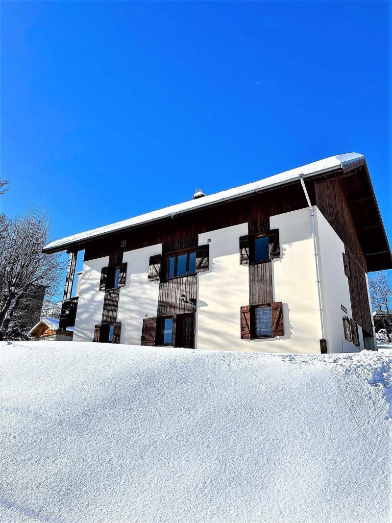 Wakacje w górach Apartament 3 pokojowy 4 osób - Chalet les Airelles - Le Corbier - Zima na zewnątrz