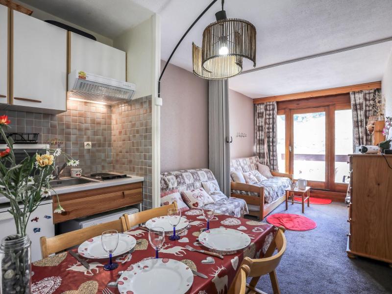 Rent in ski resort 1 room apartment 4 people (8) - Cosmos - Le Corbier - Living room