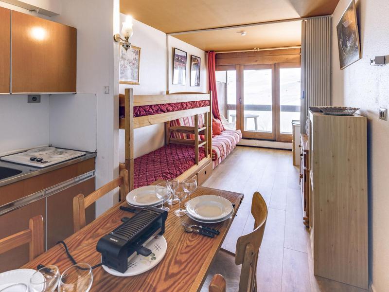 Ski verhuur Appartement 1 kamers 4 personen (7) - Cosmos - Le Corbier - Woonkamer