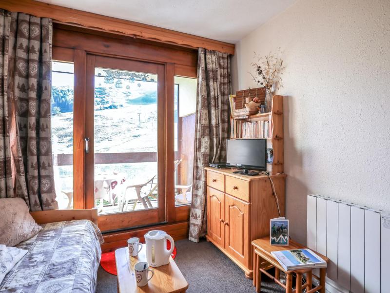 Ski verhuur Appartement 1 kamers 4 personen (8) - Cosmos - Le Corbier - Woonkamer