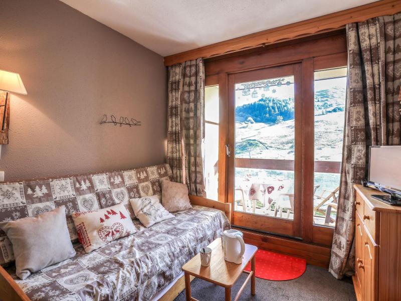 Ski verhuur Appartement 1 kamers 4 personen (8) - Cosmos - Le Corbier - Woonkamer