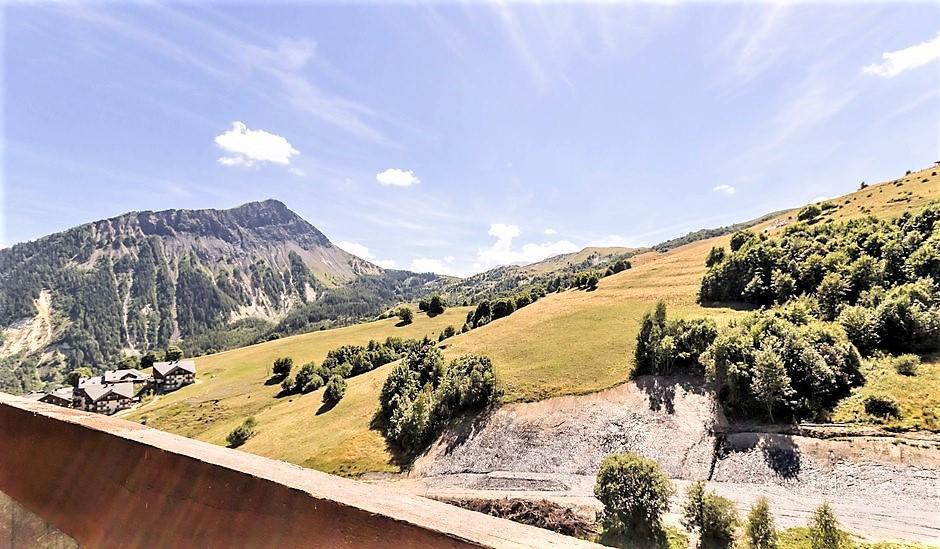 Soggiorno sugli sci Studio per 4 persone (1208) - La Résidence Soyouz-Vanguard - Le Corbier - Balcone