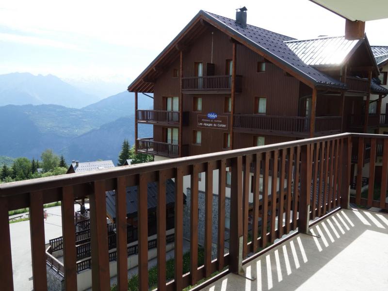 Rent in ski resort 2 room apartment 4 people (7) - Les Alpages du Corbier - Le Corbier - Terrace