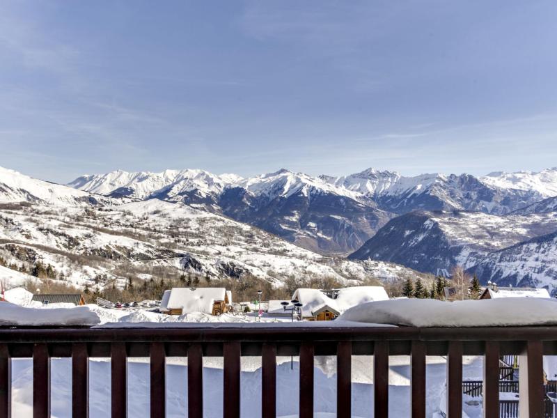 Vakantie in de bergen Appartement 2 kamers 4 personen (7) - Les Alpages du Corbier - Le Corbier - Buiten winter