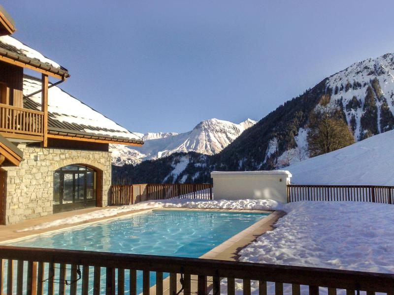 Rent in ski resort Les Alpages du Corbier - Le Corbier - Winter outside