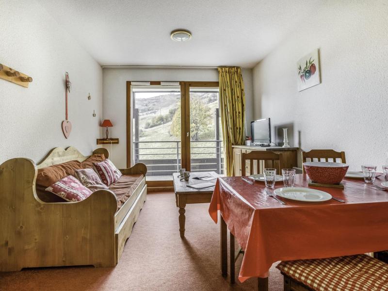 Skiverleih 3-Zimmer-Appartment für 6 Personen (19) - Les Pistes - Le Corbier - Wohnzimmer