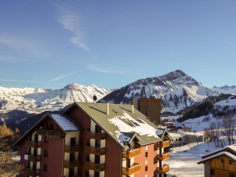 Location au ski Appartement 3 pièces 6 personnes (18) - Les Pistes - Le Corbier - Extérieur hiver