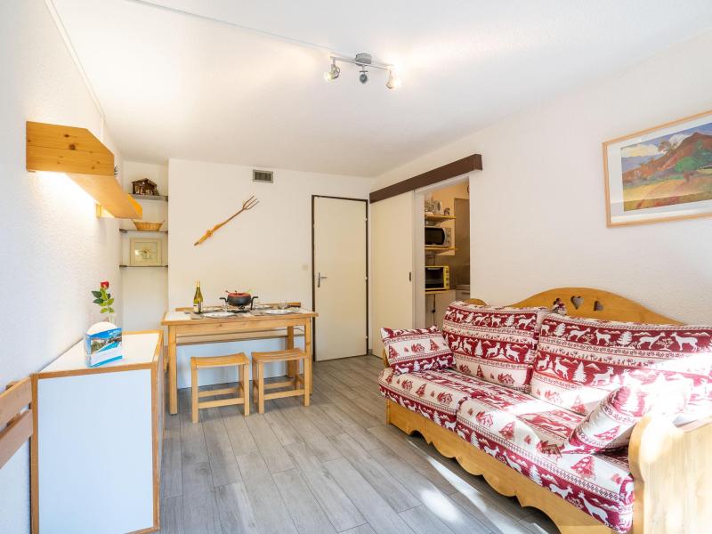 Rent in ski resort 1 room apartment 4 people (28) - Lunik Orion - Le Corbier - Living room