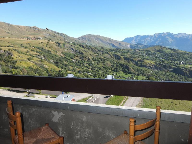 Rent in ski resort 2 room apartment 5 people (18) - Lunik Orion - Le Corbier - Terrace