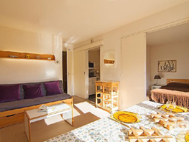 Skiverleih 2-Zimmer-Appartment für 6 Personen (22) - Lunik Orion - Le Corbier - Wohnzimmer