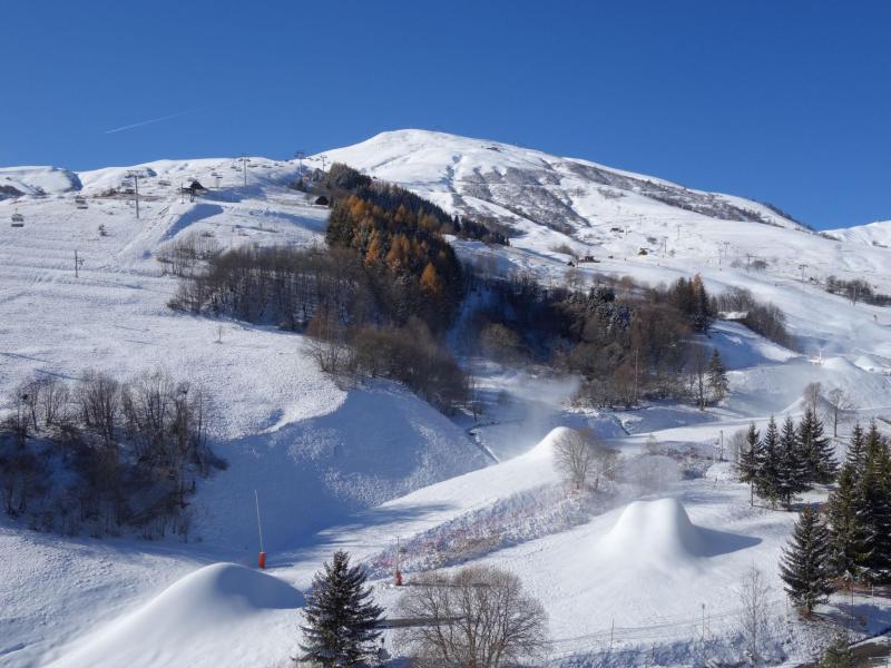 Location au ski Appartement 2 pièces 5 personnes (18) - Lunik Orion - Le Corbier - Extérieur hiver
