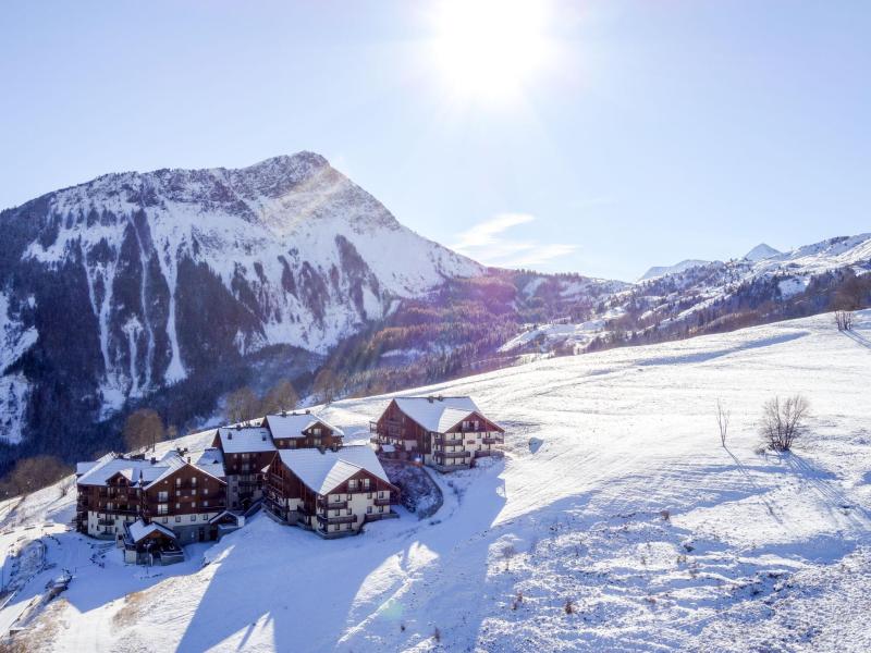 Location au ski Appartement 1 pièces 4 personnes (45) - Lunik Orion - Le Corbier - Extérieur hiver