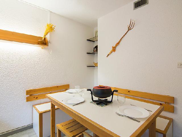 Ski verhuur Appartement 1 kamers 4 personen (28) - Lunik Orion - Le Corbier - Woonkamer