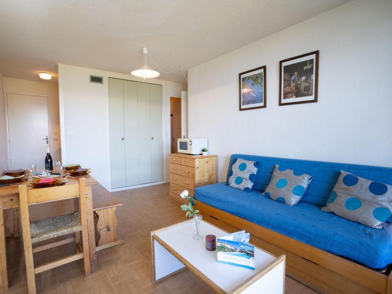 Ski verhuur Appartement 2 kamers 5 personen (18) - Lunik Orion - Le Corbier - Woonkamer