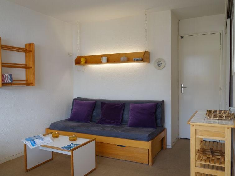 Ski verhuur Appartement 2 kamers 6 personen (22) - Lunik Orion - Le Corbier - Woonkamer