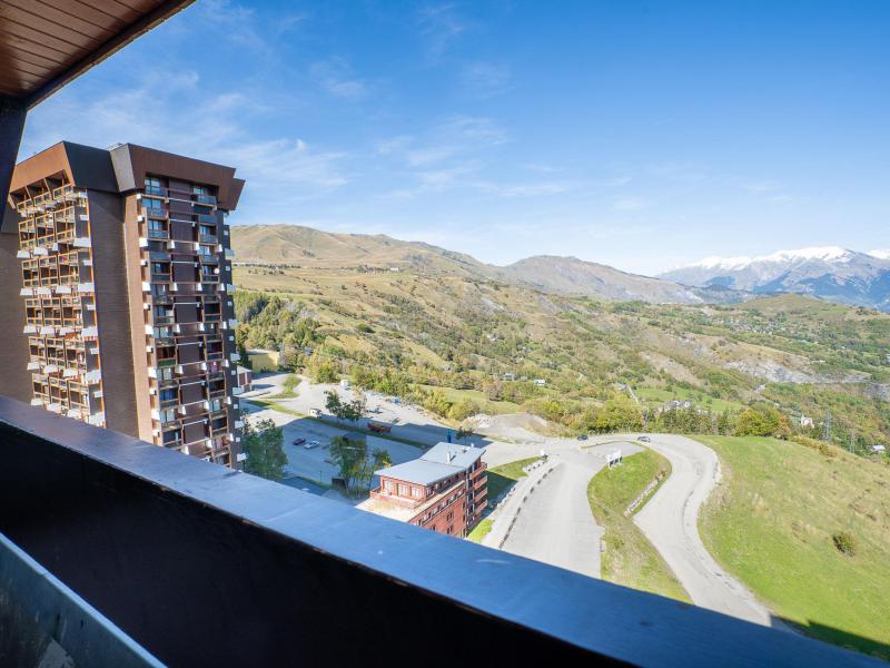 Location au ski Appartement 2 pièces 5 personnes (18) - Lunik Orion - Le Corbier - Terrasse