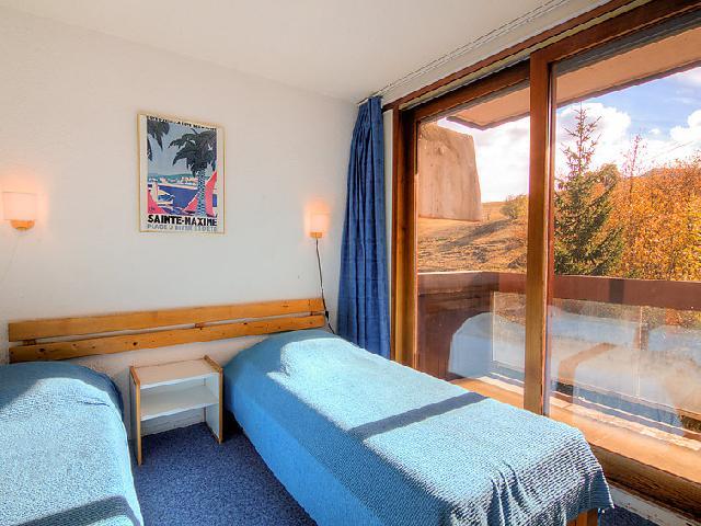 Location au ski Appartement 3 pièces 6 personnes (23) - Lunik Orion - Le Corbier - Chambre