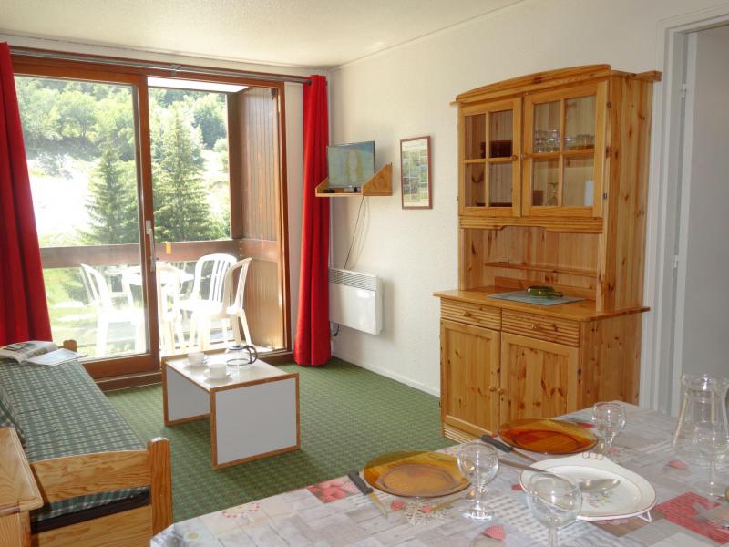 Skiverleih 1-Zimmer-Appartment für 4 Personen (3) - Pégase Phénix - Le Corbier - Wohnzimmer