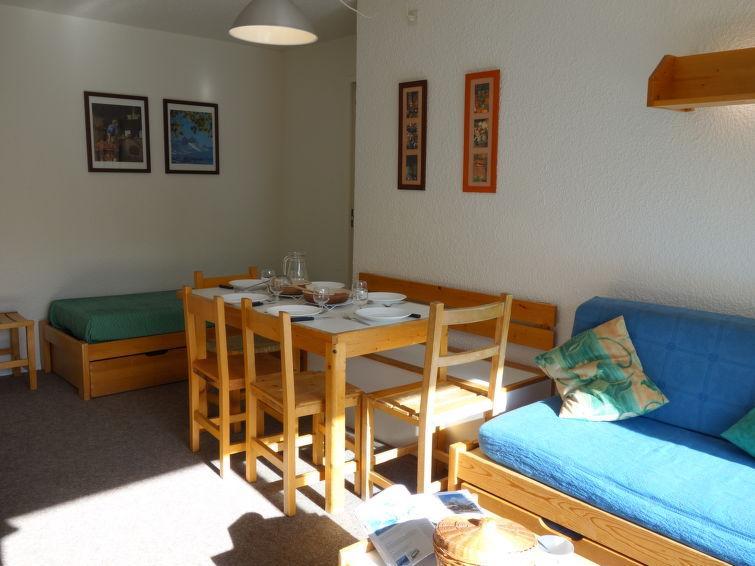 Skiverleih 3-Zimmer-Appartment für 6 Personen (39) - Pégase Phénix - Le Corbier - Wohnzimmer