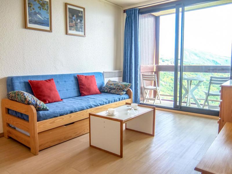 Ski verhuur Appartement 1 kamers 4 personen (21) - Pégase Phénix - Le Corbier - Woonkamer