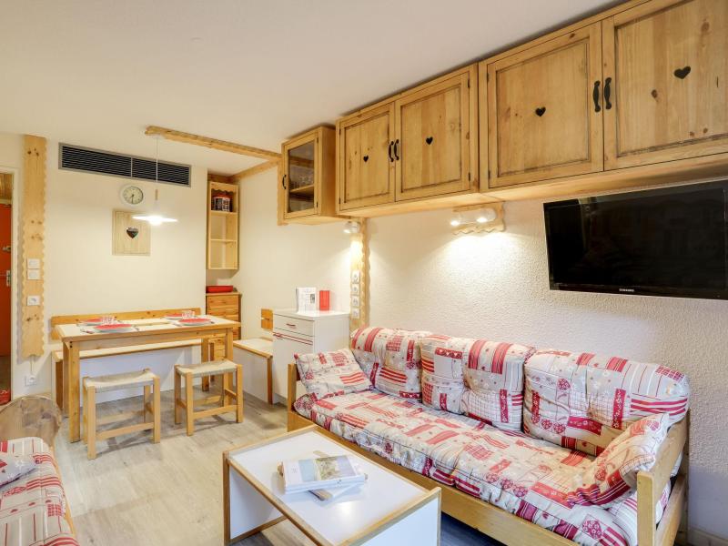 Ski verhuur Appartement 1 kamers 4 personen (65) - Pégase Phénix - Le Corbier - Woonkamer