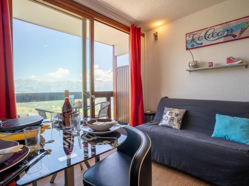 Ski verhuur Appartement 1 kamers 4 personen (66) - Pégase Phénix - Le Corbier - Woonkamer