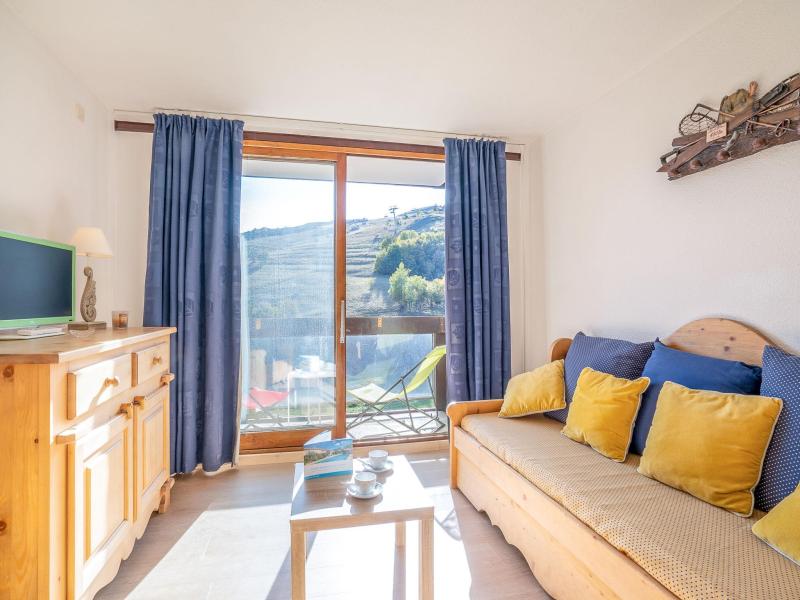 Ski verhuur Appartement 1 kamers 4 personen (68) - Pégase Phénix - Le Corbier - Woonkamer