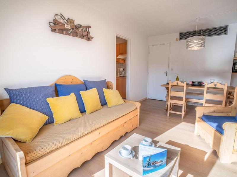 Ski verhuur Appartement 1 kamers 4 personen (68) - Pégase Phénix - Le Corbier - Woonkamer