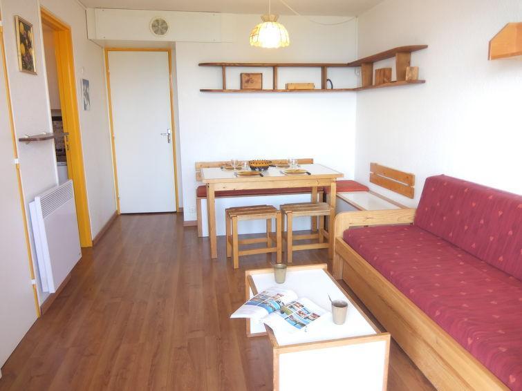 Ski verhuur Appartement 2 kamers 6 personen (32) - Pégase Phénix - Le Corbier - Woonkamer