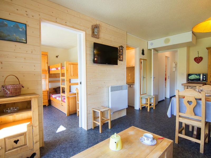 Ski verhuur Appartement 3 kamers 6 personen (38) - Pégase Phénix - Le Corbier - Woonkamer