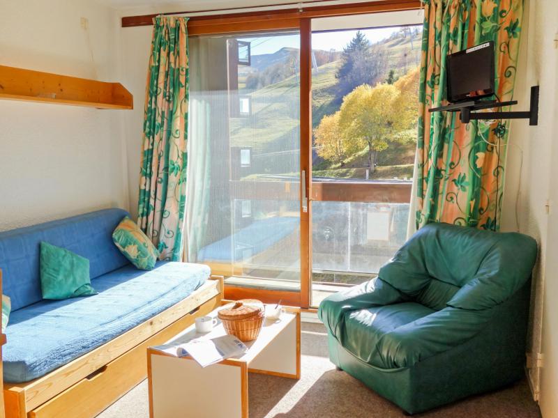 Ski verhuur Appartement 3 kamers 6 personen (39) - Pégase Phénix - Le Corbier - Woonkamer