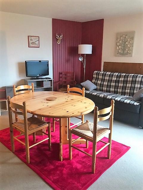 Skiverleih 3-Zimmer-Appartment für 6 Personen (0810) - Résidence Baikonour - Le Corbier - Wohnzimmer