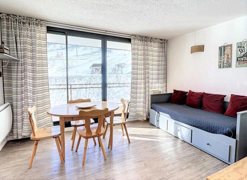 Skiverleih Studio für 5 Personen (0104) - Résidence Baikonour - Le Corbier - Wohnzimmer