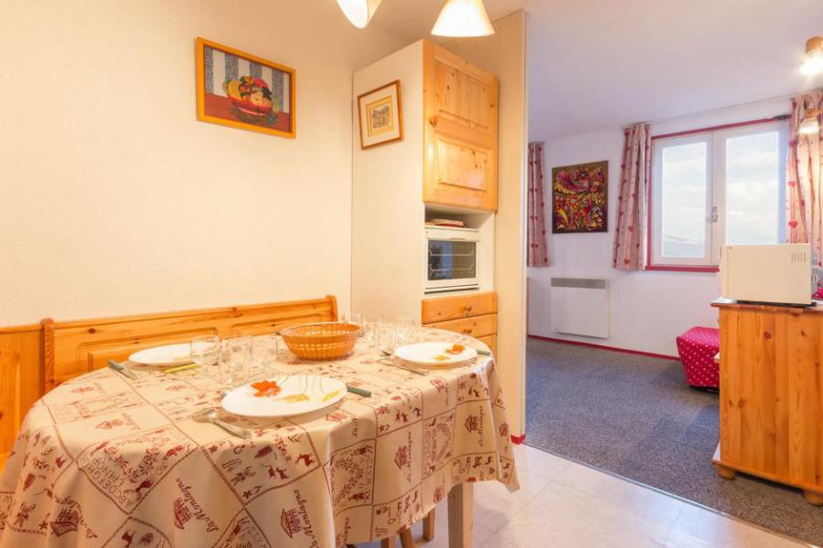 Skiverleih Studio Schlafnische 5 Personen (0601) - Résidence Baikonour - Le Corbier - Wohnzimmer