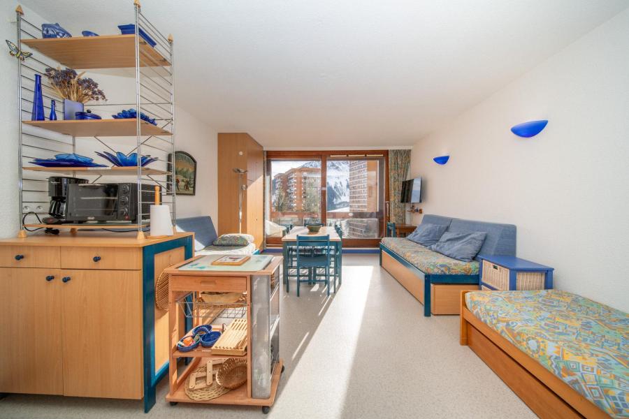 Location au ski Studio coin montagne 5 personnes (212) - Résidence Galaxie - Le Corbier - Séjour