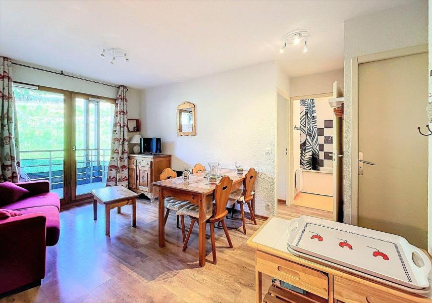 Skiverleih 2 Zimmer Appartement für 2-4 Personen (A23) - Résidence les Pistes - Le Corbier - Wohnzimmer