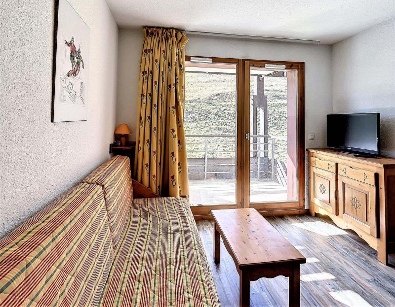 Ski verhuur Appartement 3 kamers 6 personen (A31) - Résidence les Pistes - Le Corbier - Woonkamer